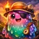 Vibrant cartoon avatar featuring a fantasy creature with diverse colors and whimsical design.